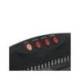 ESTUFA DE CUARZO MARCA BLAUPUNKT 1200W TRES NIVELES POTENCIA FUNCION OSCILANTE COLOR NEGRO