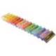 PLASTILINA MARCA JOVI BARRA 15 GR ESTUCHE DE 37 UNIDADES COLORES SURTIDOS