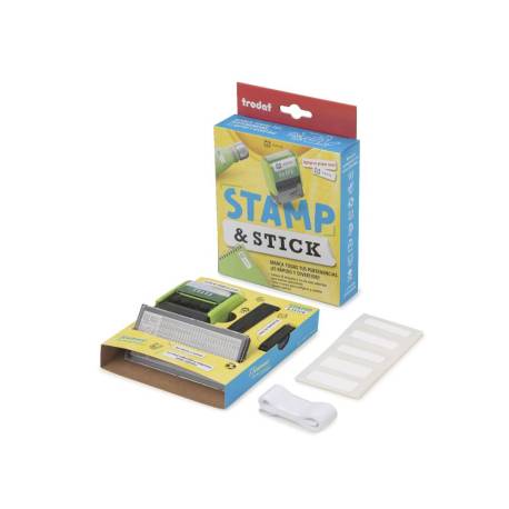KIT MARCA TRODAT PARA MARCADO DE TEXTIL Y OBJETOS PERSONALES