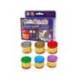 TEMPERA LIQUIDA MARCA PLAYCOLOR LIQUID GLITTER 40 ML CAJA DE 6 UNIDADES COLORES SURTIDOS