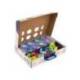 PASTA MARCA MILAN PARA MODELAR SOFT DOUGH MUCHAS LETRAS CON HERRAMIENTAS MALETIN CON 8 BOTES COLORES SURTIDOS 59 G