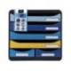 FICHERO DE CAJONES SOBREMESA MARCA EXACOMPTA BIG BOX MAXI BEE BLUE 6 CAJONES COLORES SURTIDOS