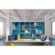 FICHERO DE CAJONES SOBREMESA MARCA EXACOMPTA BIG BOX MAXI BEE BLUE 6 CAJONES COLORES SURTIDOS