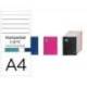 CUADERNO ESPIRAL MARCA OXFORD EUROPEANBOOK 10 TAPA EXTRADURA DIN A4 200 HOJAS HORIZONTAL