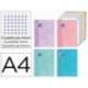 CUADERNO ESPIRAL MARCA OXFORD EUROPEANBOOK 10 TAPA EXTRADURA DIN A4 200 HOJAS CUADRO 5 MM