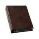 Tarjetero Durable polipropileno marron 57x90mm