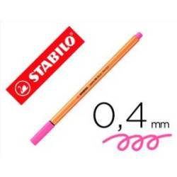 Rotulador Stabilo point 88/056 rosa neon