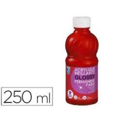 Pintura Acrilica L&B Brillo Rojo Primario 250 ml