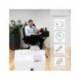 Destructora de Documentos HSM Shredstar X5 Corte en partículas 5 Hojas 18L Nivel seguridad P-4 Blanco