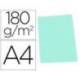 Subcarpeta cartulina Gio Din A4 verde pastel 180 g/m2