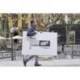 Pizarra Blanca Lacada Magnetica Mural Ski WhiteBoard® 100x150 Rocada