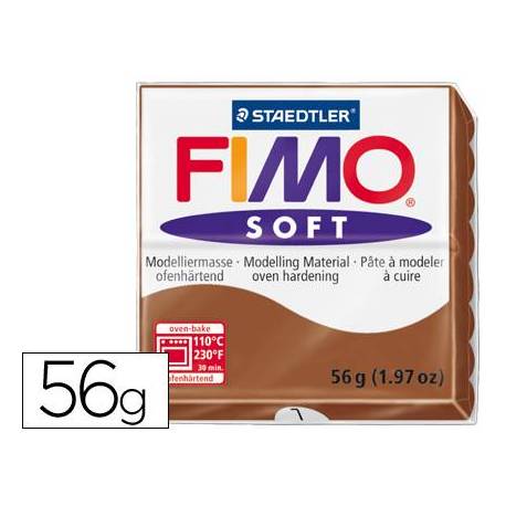 Pasta para modelar Staedtler Fimo soft Caramelo