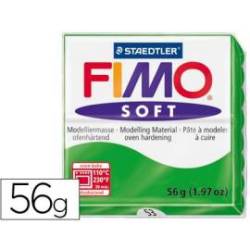 Pasta para modelar Staedtler Fimo Soft color verde tropical