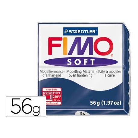Pasta para modelar Staedtler Fimo Soft color azul windsor