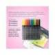 Rotulador Lyra Duo Art Pen doble punta fina y gruesa caja de 24 unidades