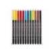 Rotulador Lyra Duo Art Pen doble punta fina y gruesa caja de 12 unidades