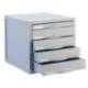 Modulo 5 cajones sobremesa Archivo 2000 gris