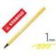 Rotulador Stabilo pen 68/44 amarillo 1 mm