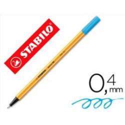 Rotulador Stabilo point 88/57 Color Azul celeste