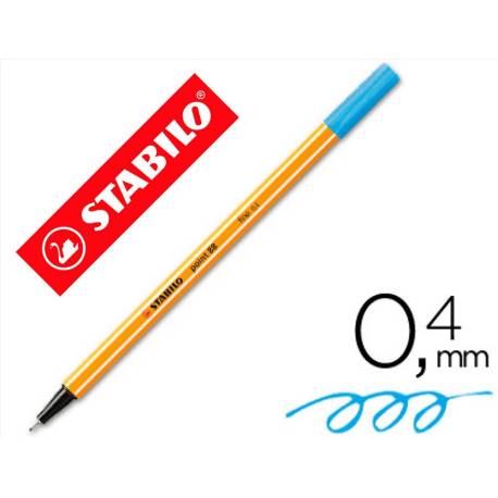 Rotulador Stabilo point 88/57 Color Azul celeste