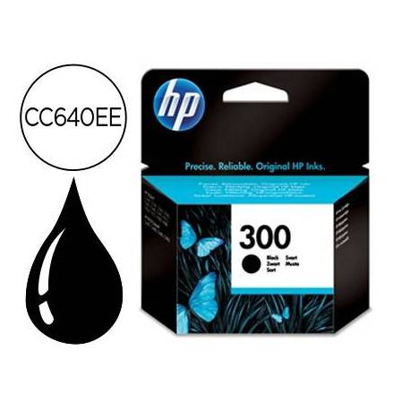Cartucho HP 300 color Negro CC640EE