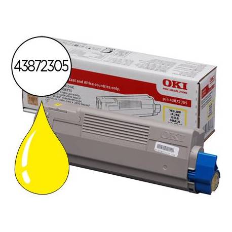 TONER OKI C5650/5750 AMARILLO 2000 PAG TYPE C11