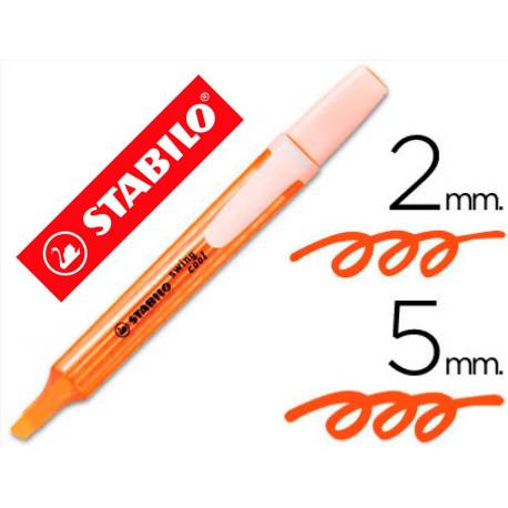 Rotulador Swing Cool Stabilo Color Naranja