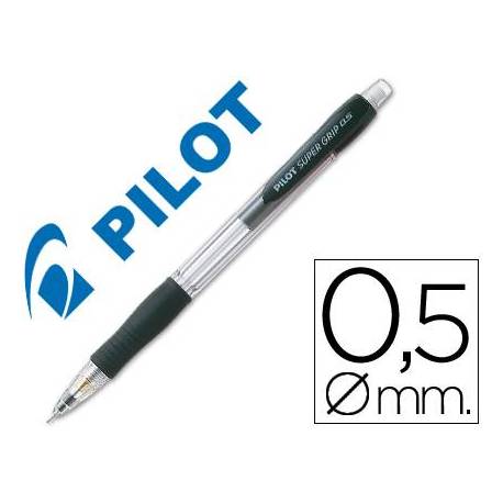 Portaminas Pilot Super Grip negro