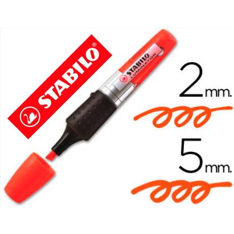 Rotulador Stabilo boss luminator tinta liquida color naranja