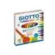 Rotulador Giotto Turbo punta media lavable caja de 24 rotuladores
