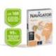 Papel multifuncion A4 Navigator 80 g/m2 -4 Taladros -