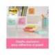 Post-it ® Bloc quita y pon amarillo neon 76 x 76 mm
