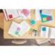 Post-it ® Bloc quita y pon amarillo neon 76 x 76 mm