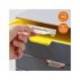 Fichero cajones Durable plastico aplilables 5 cajones gris