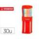 Rotulador Stabilo pen 68 Neon estuche 24+6 neón