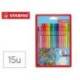 Rotulador Stabilo pen 68 Neon estuche 10+5 neón
