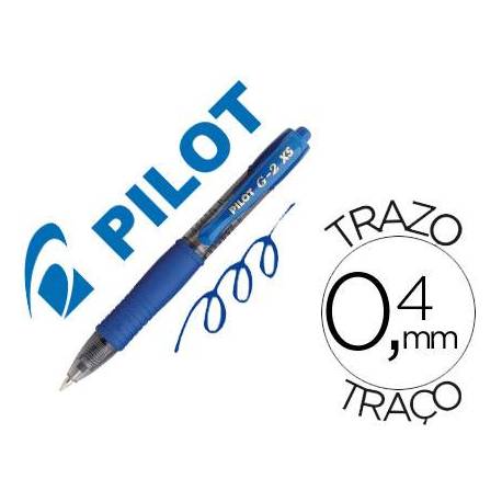 Boligrafo Pilot G-2 XS Color Azul 0,4 mm Pixie