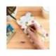 Boligrafo Bic Cristal Celebration Oro 0,4 mm Tinta Azul