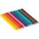 Lapices cera PlastiAlpino 12 unidades colores surtidos