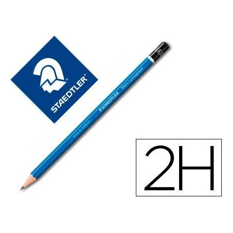 Lapices de grafito Staedler Mars Lumograph 100 2H