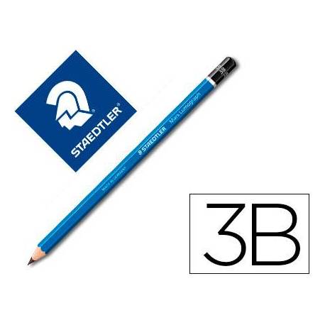 Lapices de grafito Staedler Mars Lumograph 100 3B