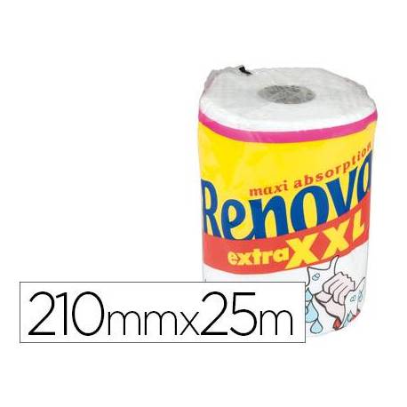 Papel cocina Renova jumbo ultra absorbente