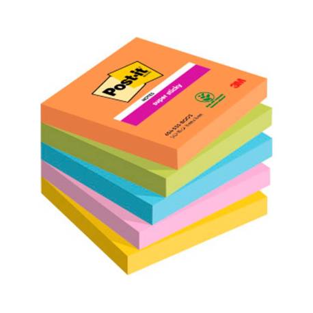 Pack 5 blocs de Post-it ® 76 x 76 mm