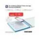 Bloc espiral Oxford Din A5 extradura microperforado 120 hojas naranja