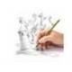 Lapices de grafito Staedtler Noris N.1 B