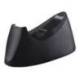 Portarrollos sobremesa Tesa Easy cut curve Plastico para cinta de 33m en color Negro