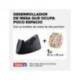 Portarrollos sobremesa Tesa Easy cut curve Plastico para cinta de 33m en color Negro