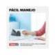 Portarrollos sobremesa Tesa Easy cut curve Plastico para cinta de 33m en color Negro