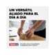 Portarrollos sobremesa Tesa Easy cut curve Plastico para cinta de 33m en color Negro