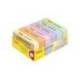 PLASTILINA JOVI 70 SURTIDA TAMAÑO PEQUEÑO COLORES PASTEL SURTIDOS CAJA DE 6 UNIDADES 50 GR